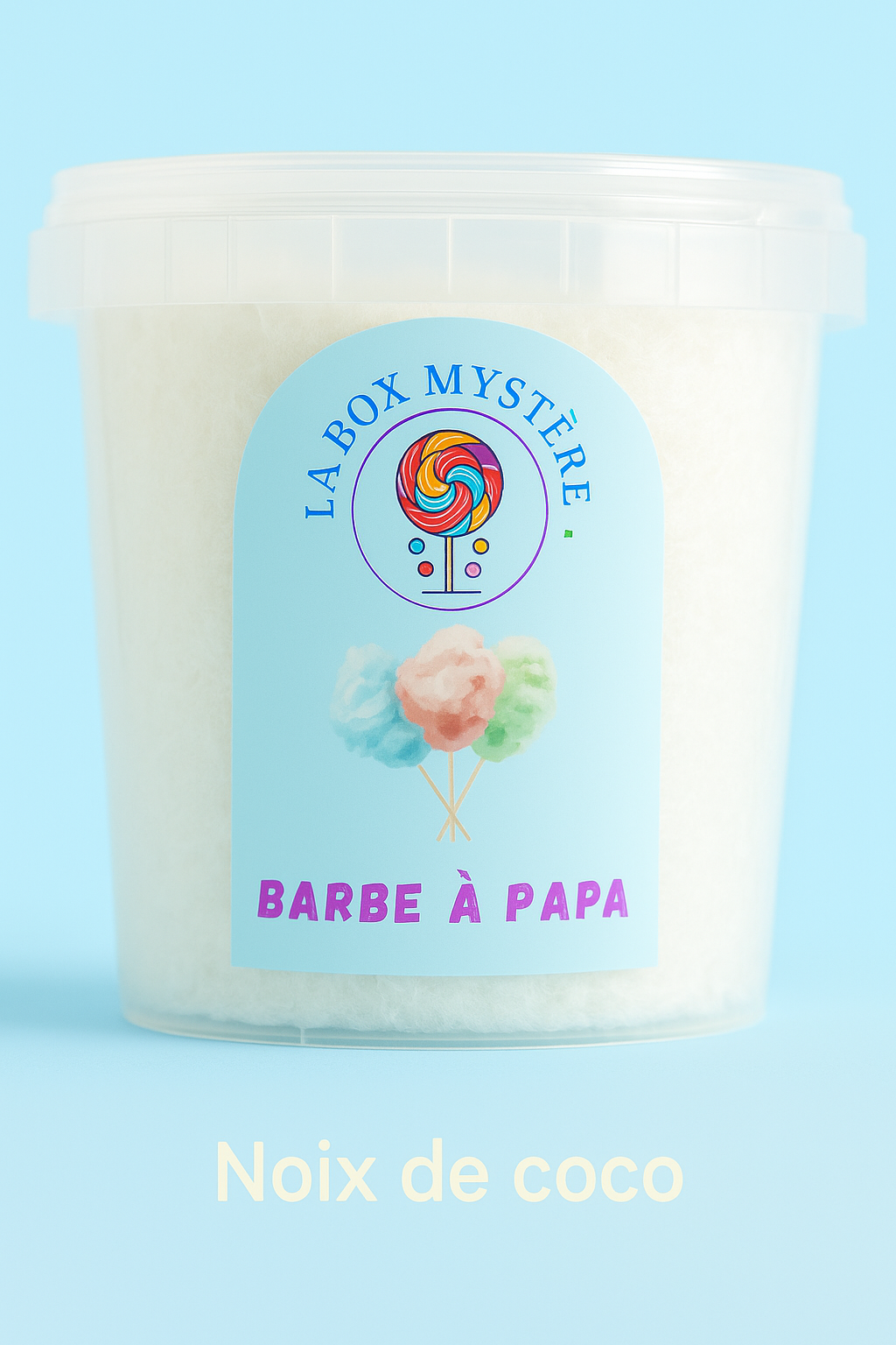 Barbe à Papa - Noix de coco