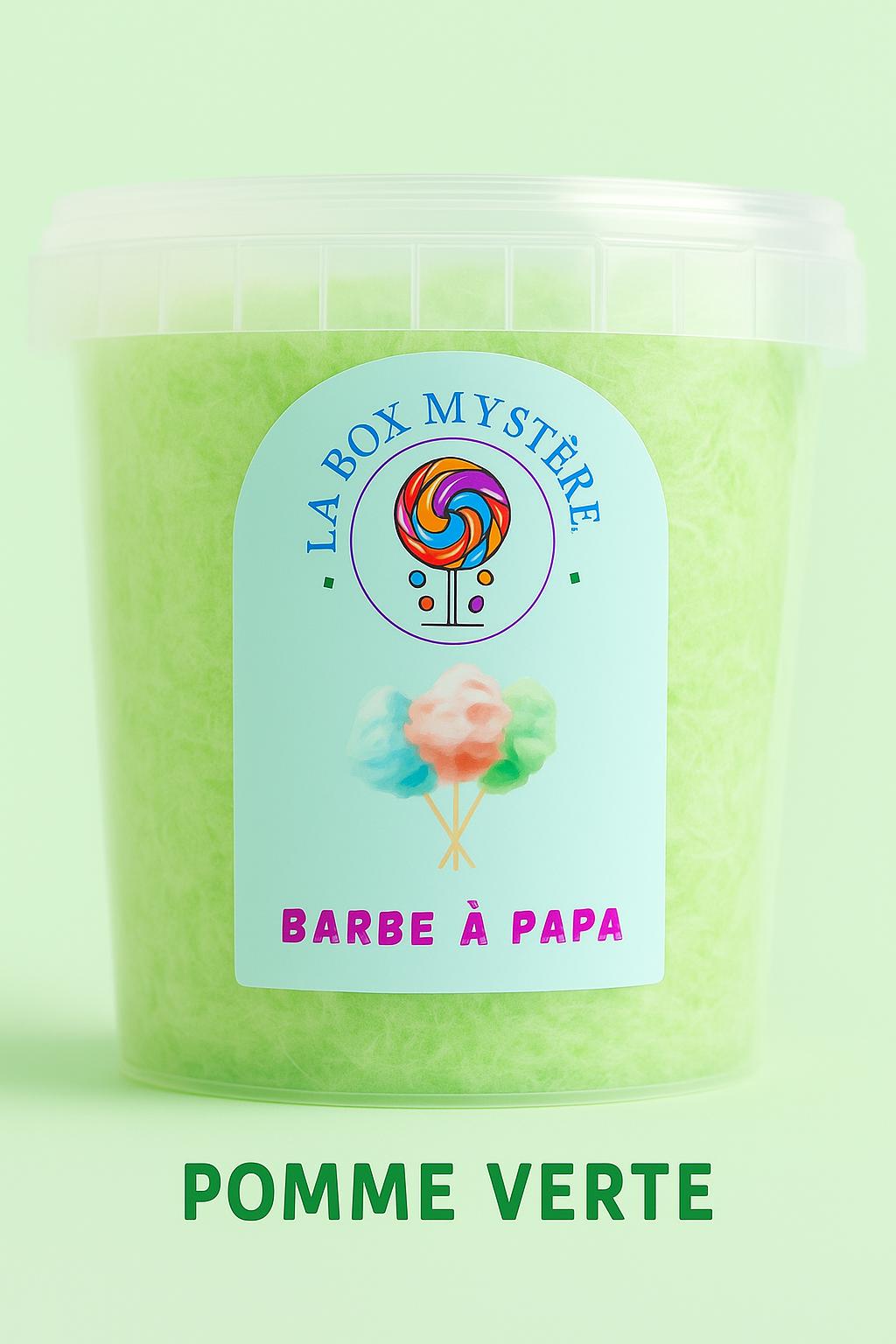 Barbe à Papa - Pomme verte