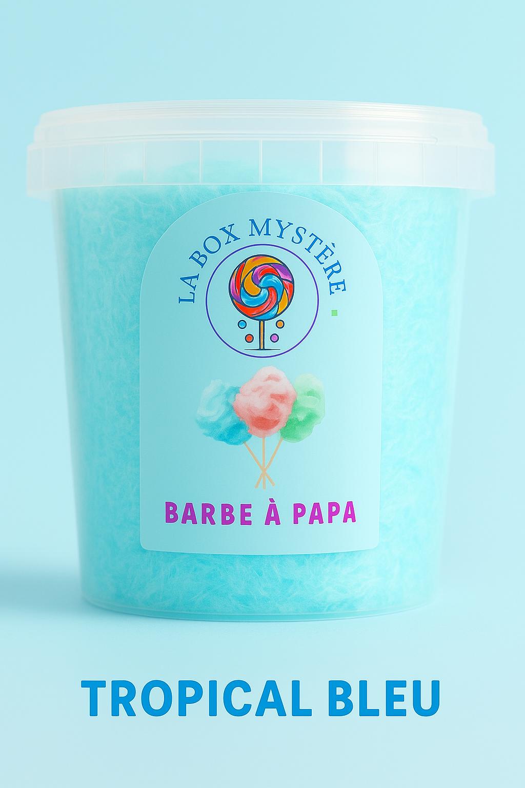 Barbe à Papa - Tropical bleu