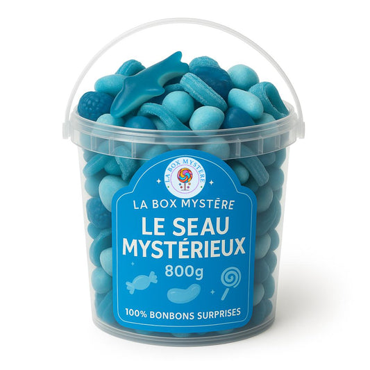 Le Seau Bleu – 800g de Douceurs Mystérieusement Bleues