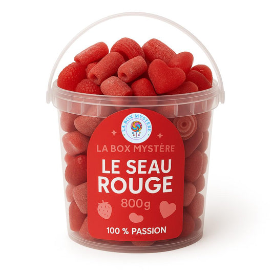Le Seau Rouge – 800g de Passion Gourmande