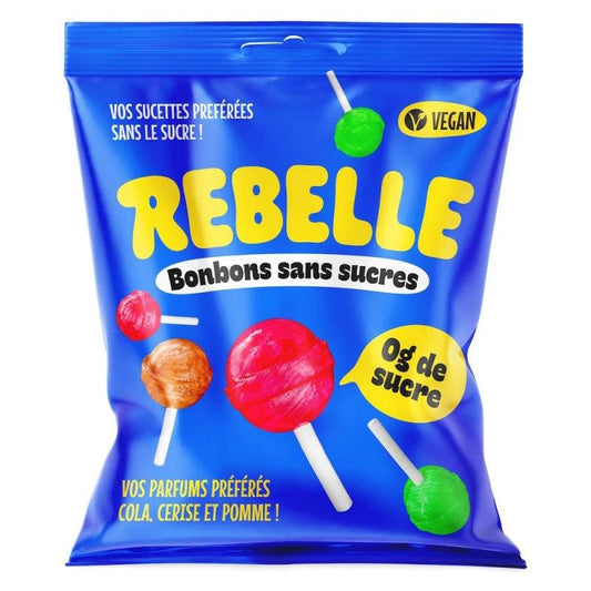Sachet 7 Sucettes Lollipops Sans Sucres