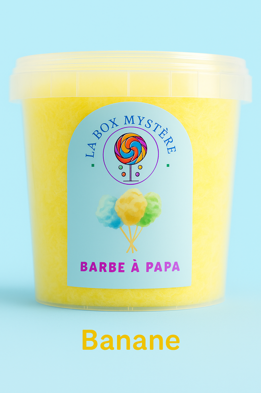 Barbe à Papa - Banane