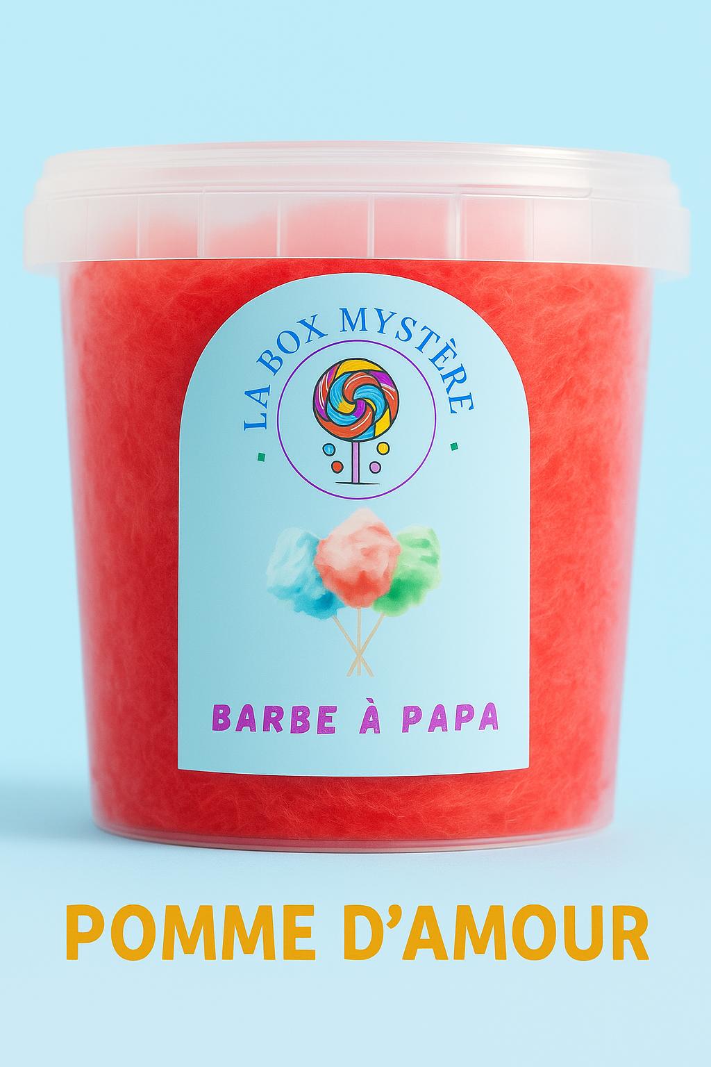 Barbe à Papa - Pomme d'amour