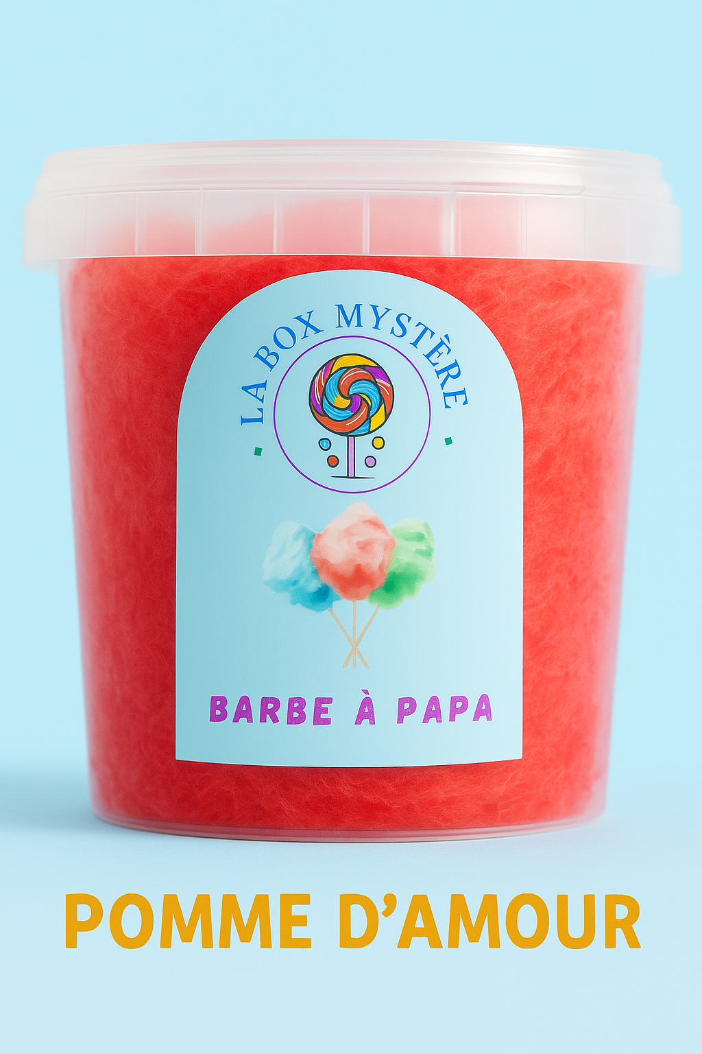 Barbe à Papa - Pomme d'amour