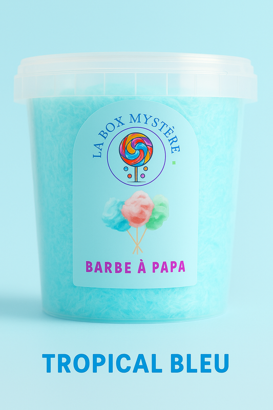 Barbe à Papa - Tropical bleu