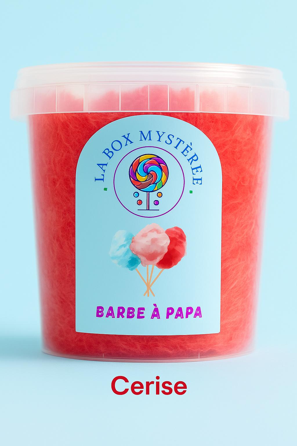 Barbe à papa - Cerise