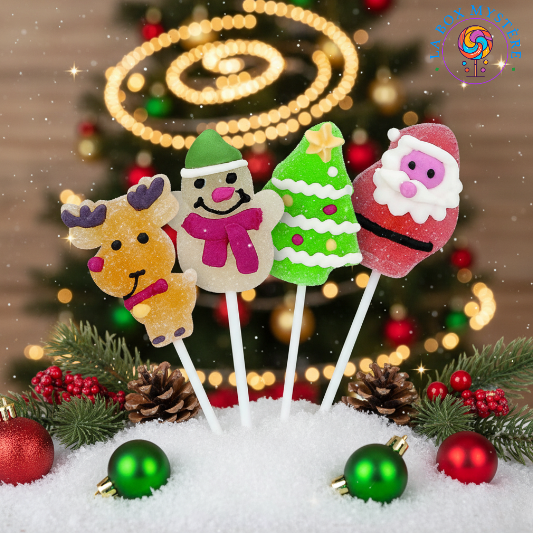 Fizzy Mini Santa Jelly