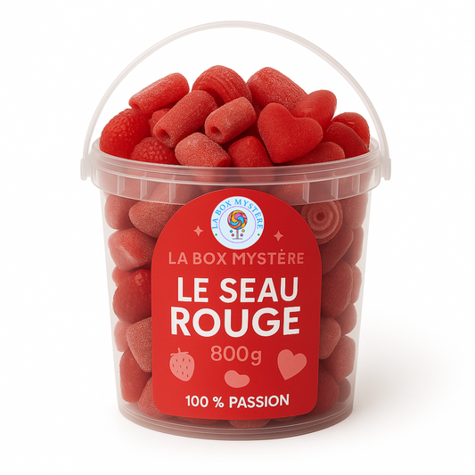 Le Seau Rouge – 800g de Passion Gourmande