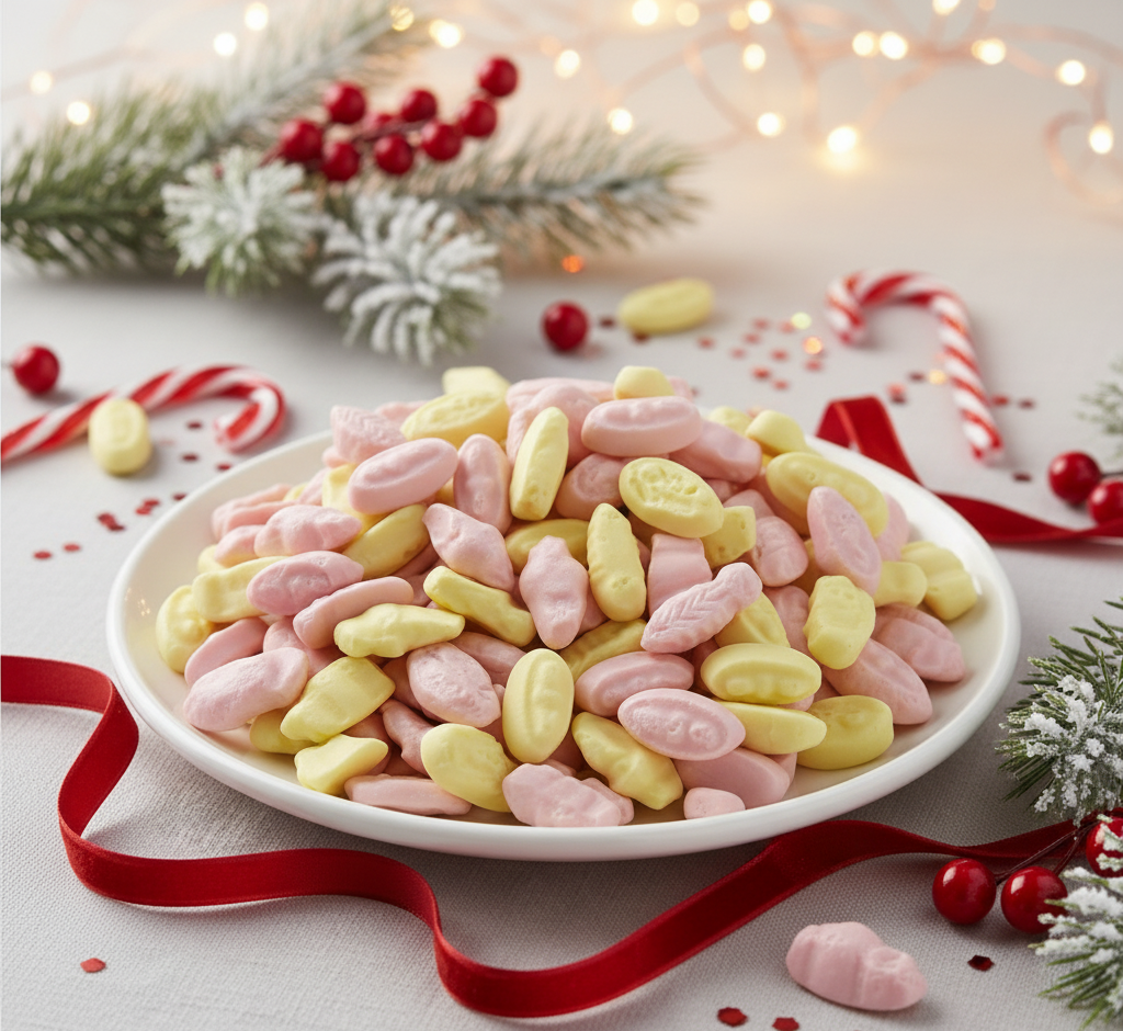 Meringue macédoine de Noël