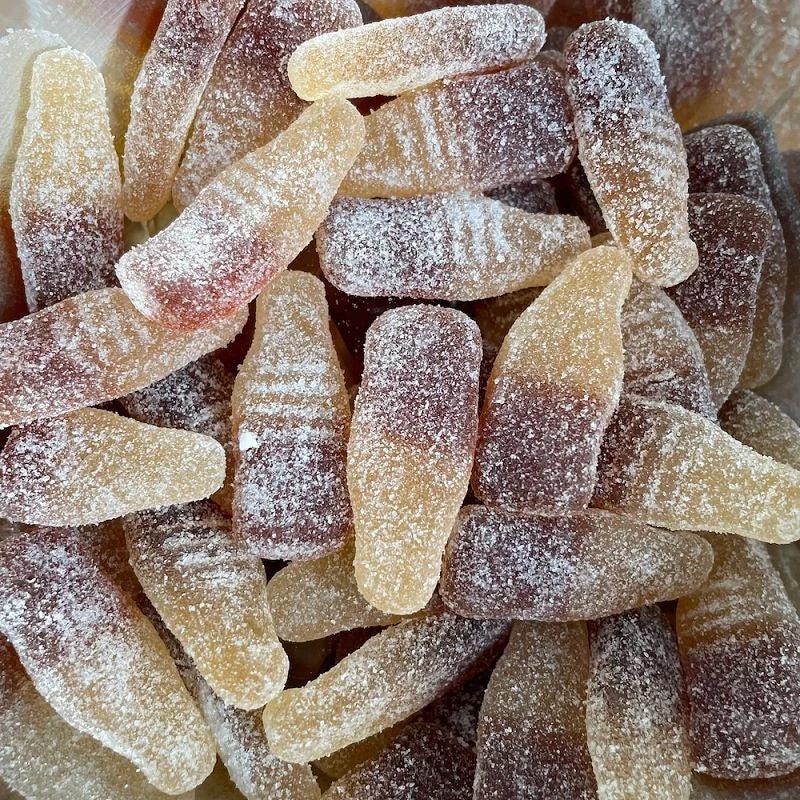 Sachet Bouteilles Cola Acidulées Sans Sucres – 50 g