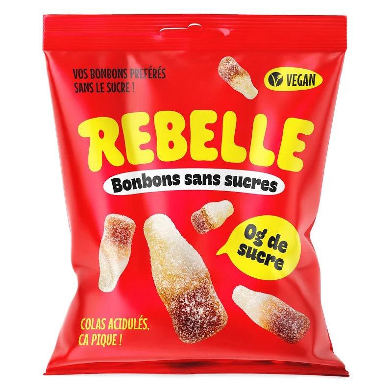 Sachet Bouteilles Cola Acidulées Sans Sucres – 50 g