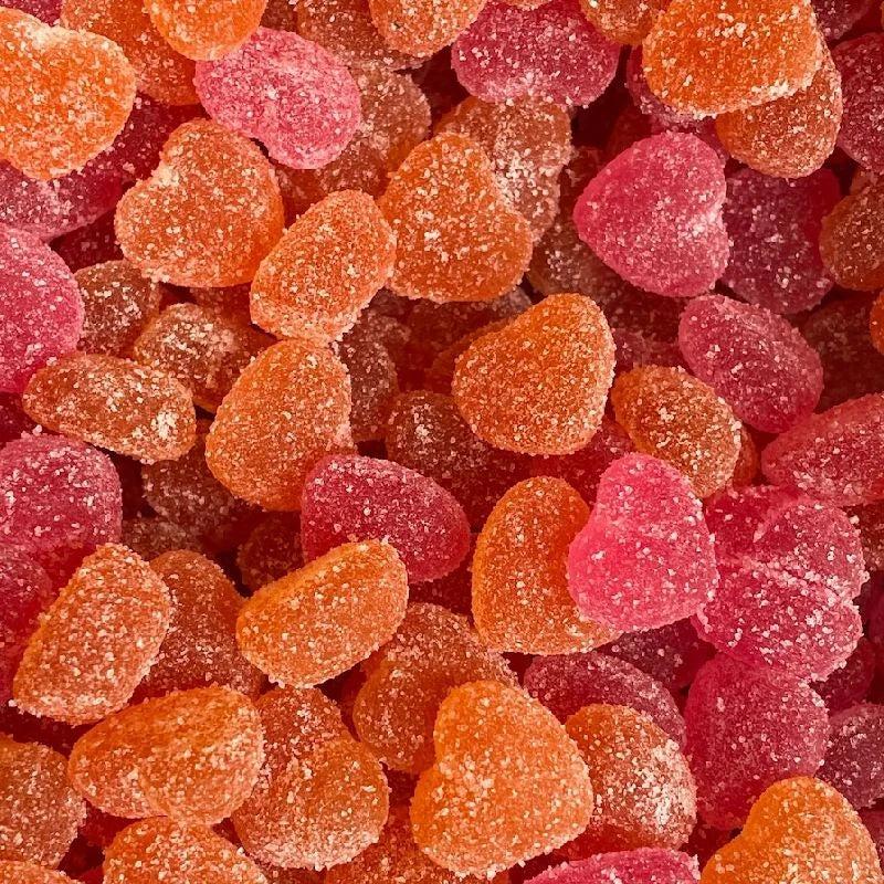 Sachet Cœurs de Pêches Sans Sucres – 50 g