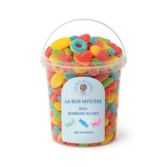 Seau de Bonbons Sucrés – 800g